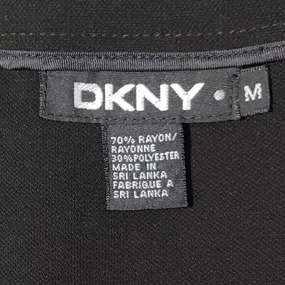 DKNY Pleated Bottom Straight Pencil Skirt Size M - Picture 10 of 11